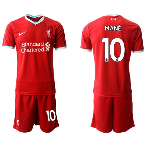 Liverpool Dres Sadio Mane 10 Dječji Domaći 2020/21 Kratkih Rukava Liverpool Dres Sadio Mane 10 Dječji Domaći 2020/21 Kratkih Rukava
